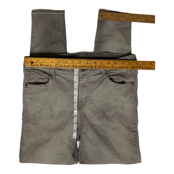 Old Navy 'Rockstar Mid-Rise' Womens Jeans Tag 14 Blue Gray Skinny W32L29 Stretch - Picture 5 of 12